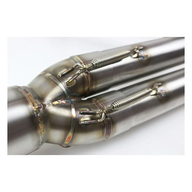 Kodlin Next Level 2-1 exhaust system. Clear stainless