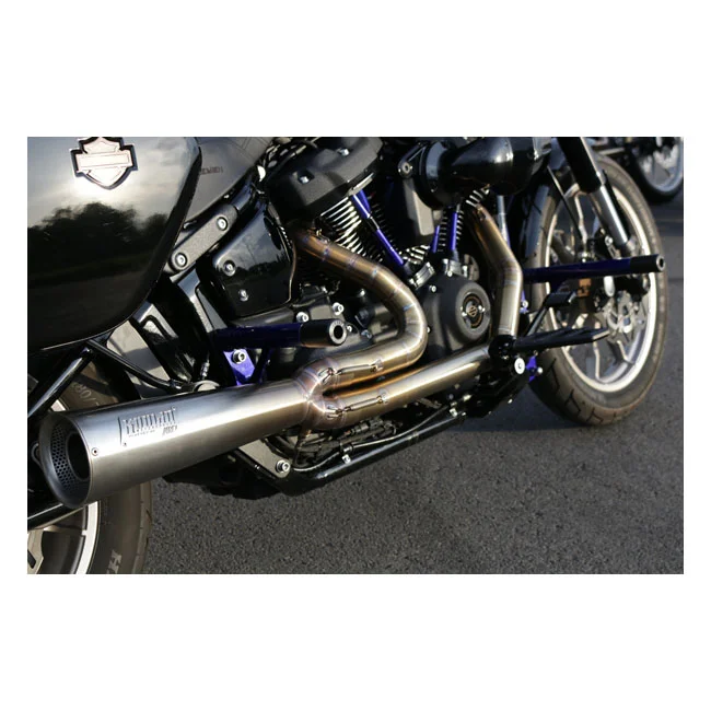 Kodlin Next Level 2-1 exhaust system. Clear stainless