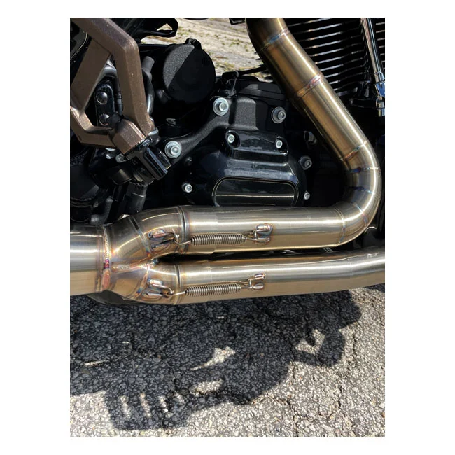 Kodlin Next Level 2-1 exhaust system. Clear stainless