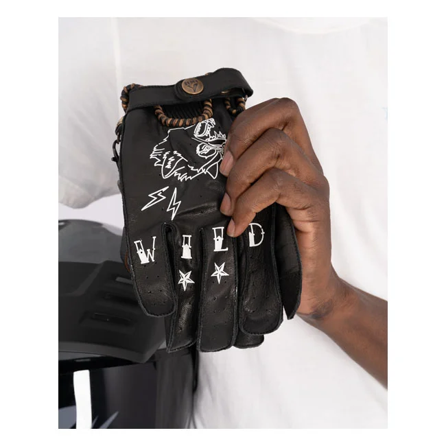 By City City Second Skin gloves tattoo black