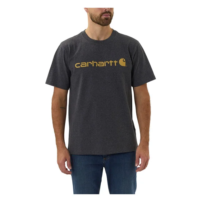 Carhartt Core Logo t-shirt carbon heather
