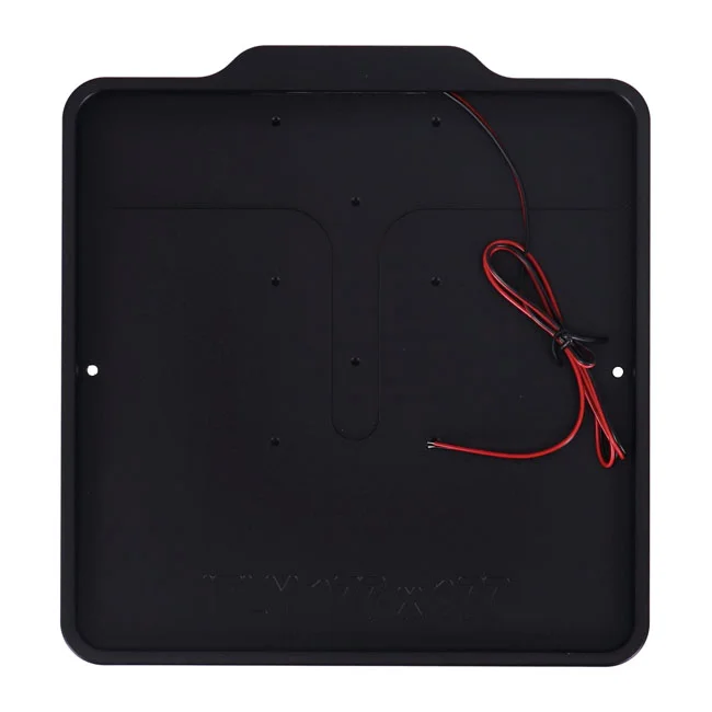 Danish Motorcycle Parts DMP, license plate frame with light 5.0 Italy. Matte black