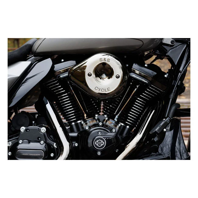 S&S Air Cleaner Kit w/Cover Stealt