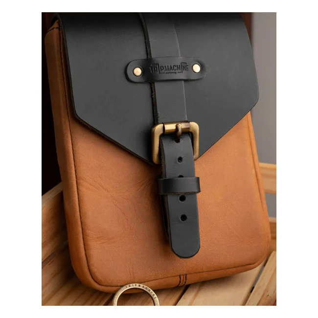 Tripmachine Trip Machine, tank pouch / belt pouch. Tan