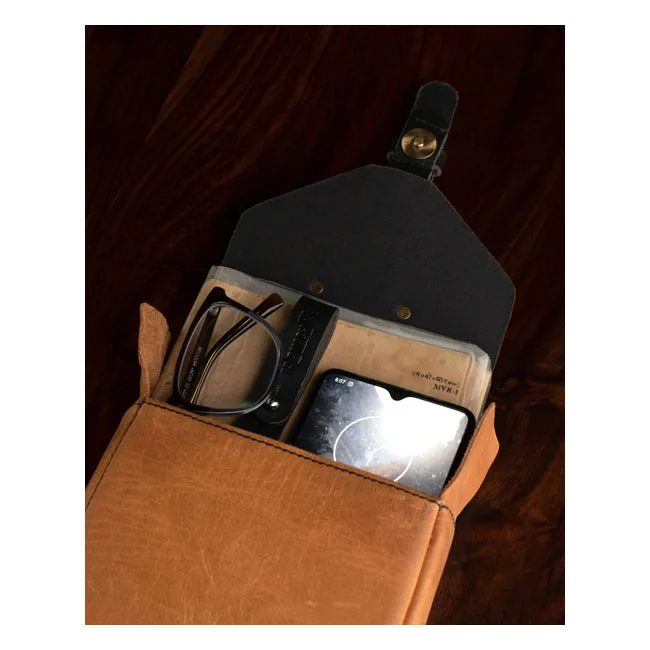 Tripmachine Trip Machine, tank pouch / belt pouch. Tan