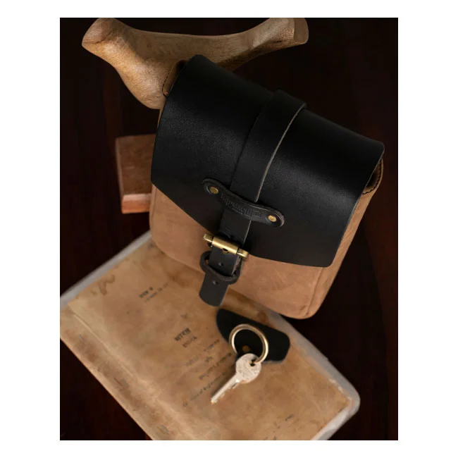 Tripmachine Trip Machine, tank pouch / belt pouch. Tobacco brown