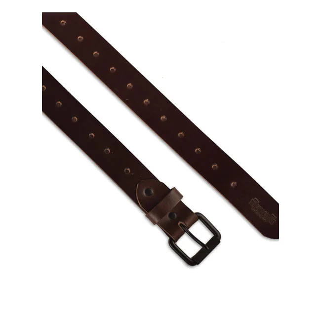 Tripmachine Trip Machine Belt Single pin tobacco brown