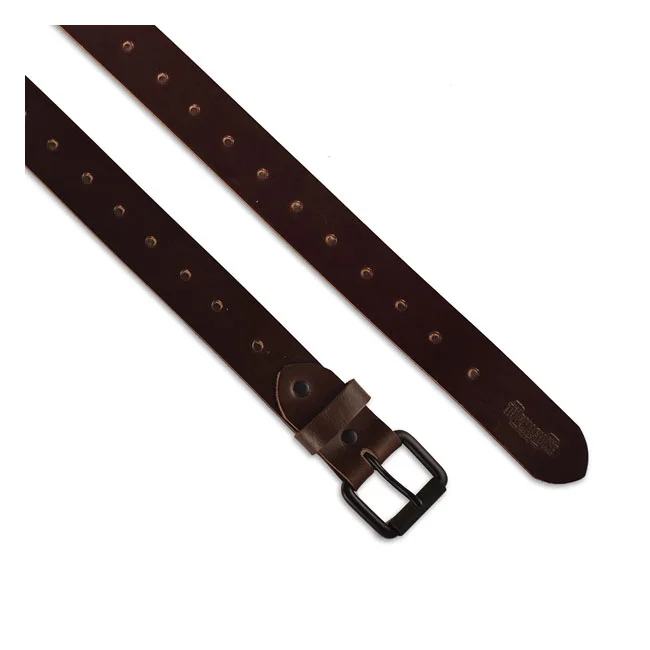 Tripmachine Trip Machine Belt Single pin tobacco brown