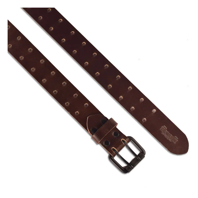 Tripmachine Trip Machine Belt Double pin tobacco brown