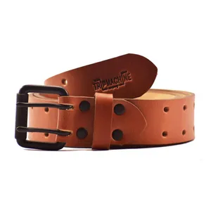 Tripmachine Trip Machine Belt Double pin vintage tan