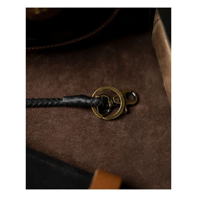Tripmachine Trip Machine Braided key chain black