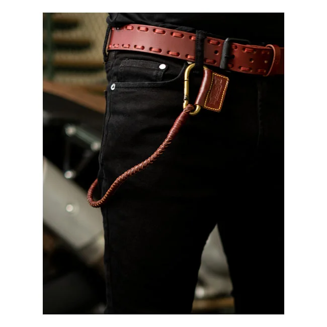 Tripmachine Trip Machine Braided key chain cherry red