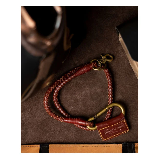 Tripmachine Trip Machine Braided key chain cherry red