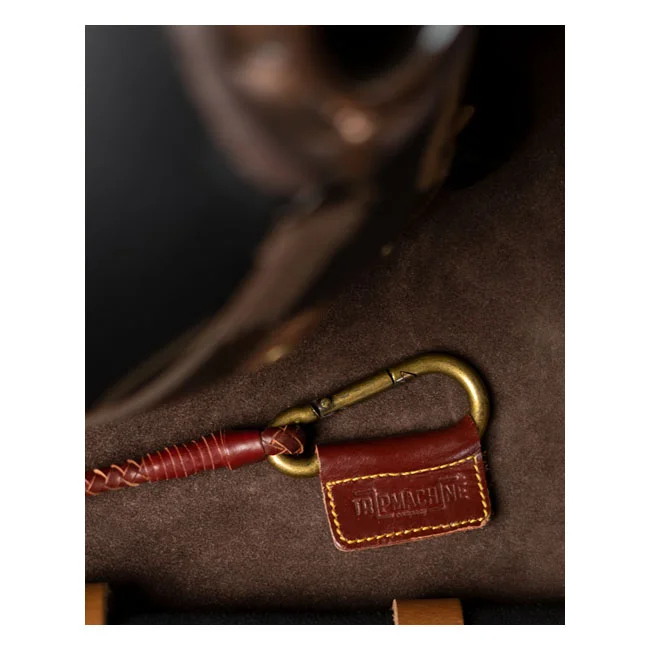 Tripmachine Trip Machine Braided key chain cherry red