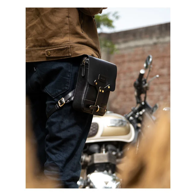 Tripmachine Trip Machine, Thigh bag / leg bag. Black