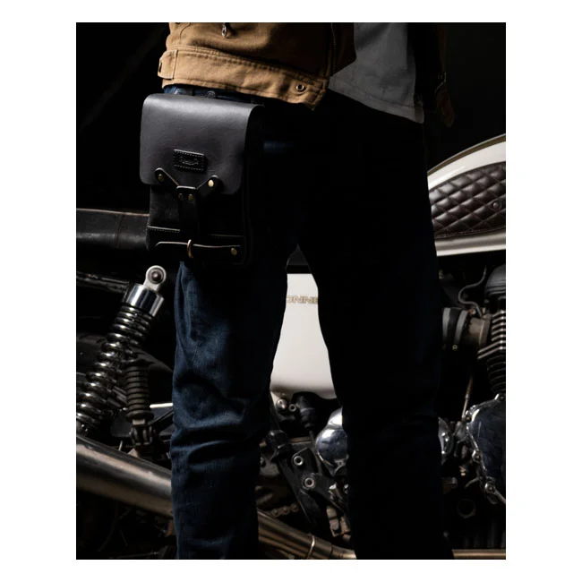 Tripmachine Trip Machine, Thigh bag / leg bag. Black