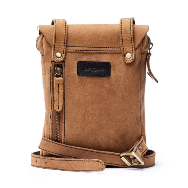 Tripmachine Trip Machine, Thigh bag / leg bag. Tobacco brown