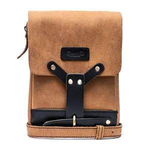 Tripmachine Trip Machine, Thigh bag / leg bag. Tobacco brown
