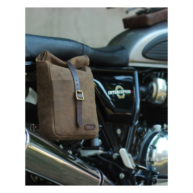 Tripmachine Trip Machine, Mini backpack/saddlebag 3.3 liter. Tobacco