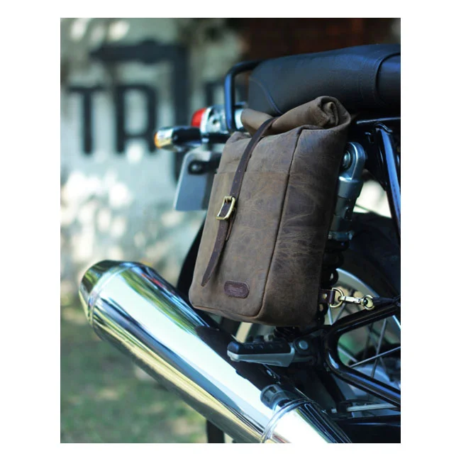 Tripmachine Trip Machine, Mini backpack/saddlebag 3.3 liter. Tobacco