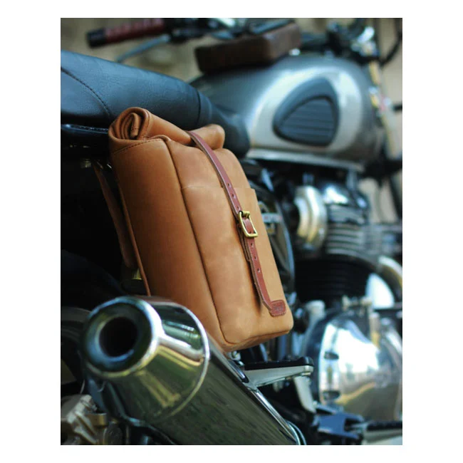Tripmachine Trip Machine, Mini backpack/saddlebag 3.3 liter. Vintage tan
