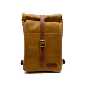 Tripmachine Trip Machine, Mini backpack/saddlebag 3.3 liter. Vintage tan