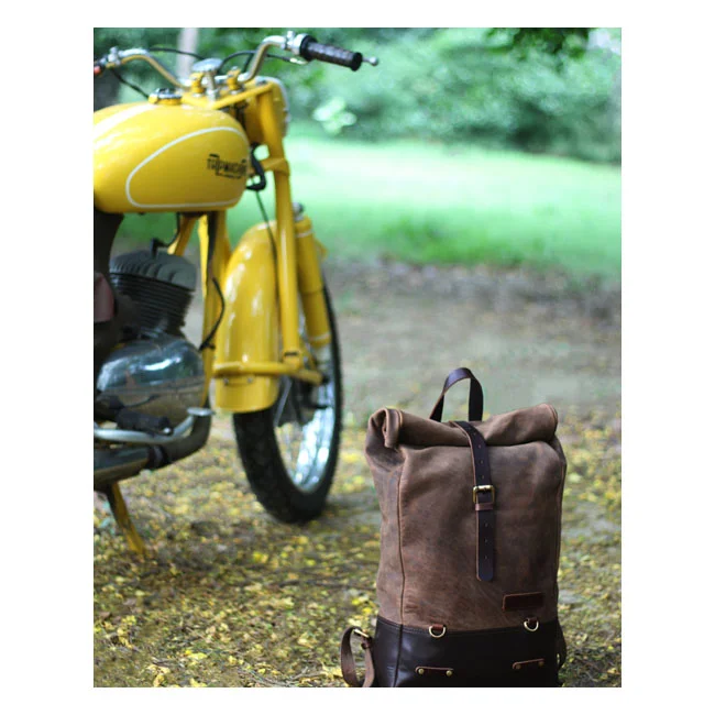 Tripmachine Trip Machine Backpack/Saddlebag tobacco brown