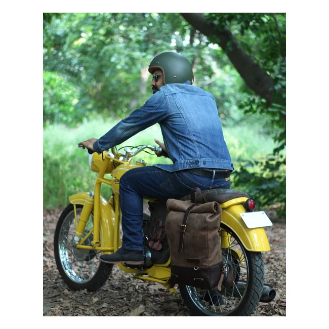 Tripmachine Trip Machine Backpack/Saddlebag tobacco brown