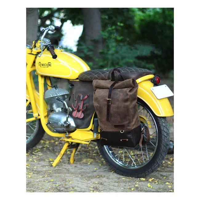 Tripmachine Trip Machine Backpack/Saddlebag tobacco brown