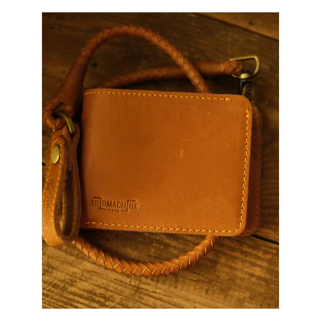 Tripmachine Trip Machine Guitarists wallet vintage tan