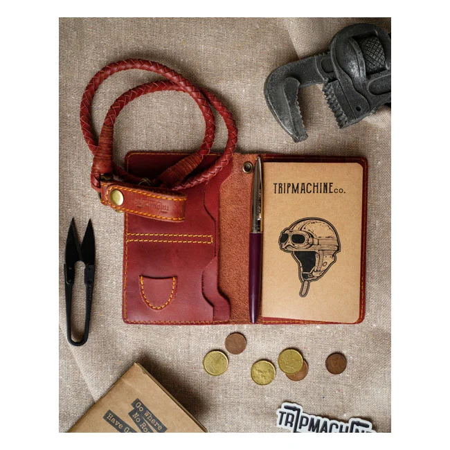 Tripmachine Trip Machine Explorer wallet cherry red