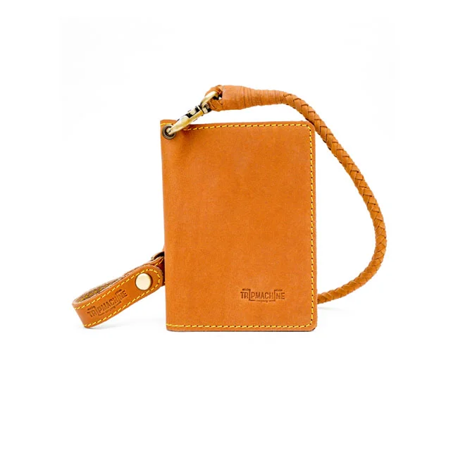 Tripmachine Trip Machine Explorer wallet vintage tan