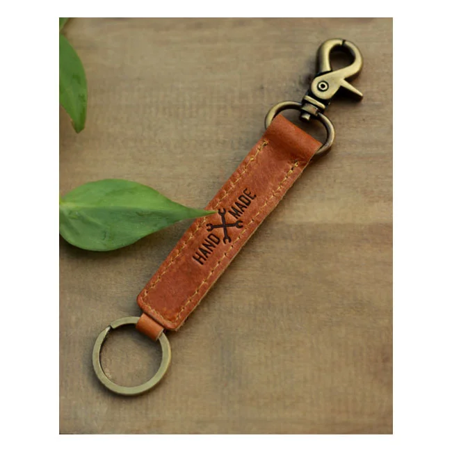 Tripmachine Trip Machine Classic keyring vintage tan