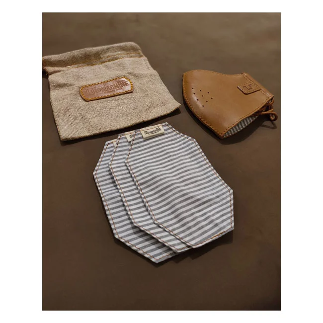 Tripmachine Trip Machine Face mask vintage tan