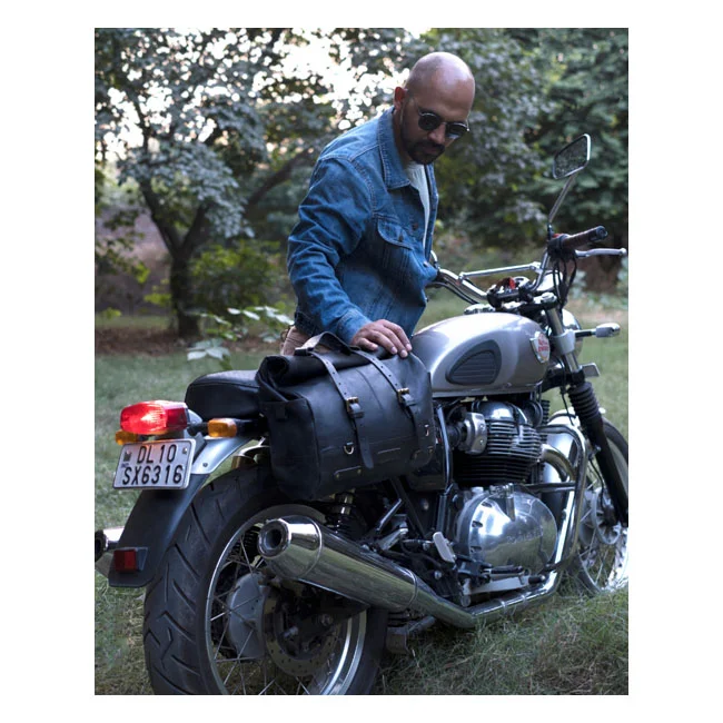 Tripmachine Trip Machine, Outlaw saddlebag. Black