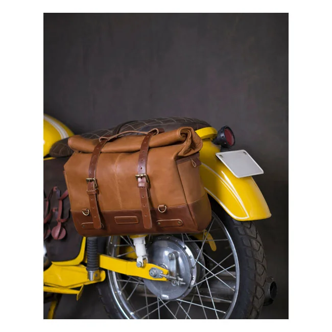 Tripmachine Trip Machine, Outlaw saddlebag. Vintage Tan