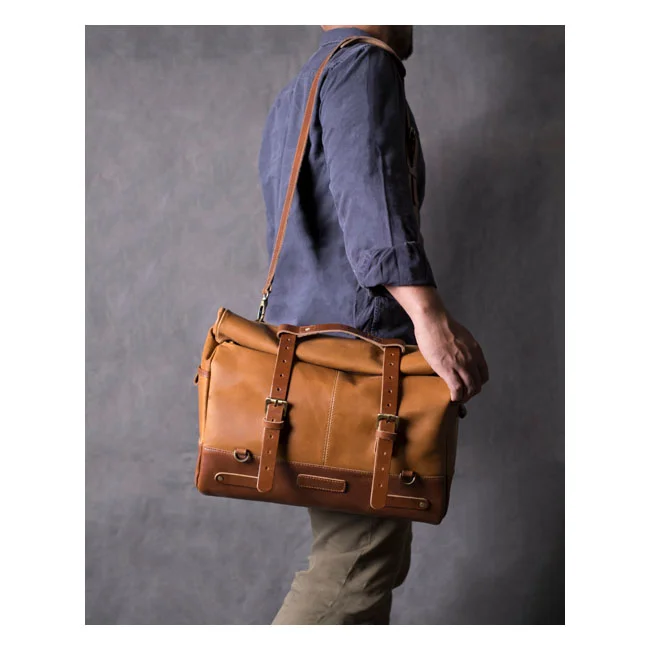 Tripmachine Trip Machine, Outlaw saddlebag. Vintage Tan