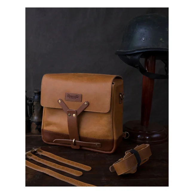 Tripmachine Trip Machine, Messenger bag. Vintage tan