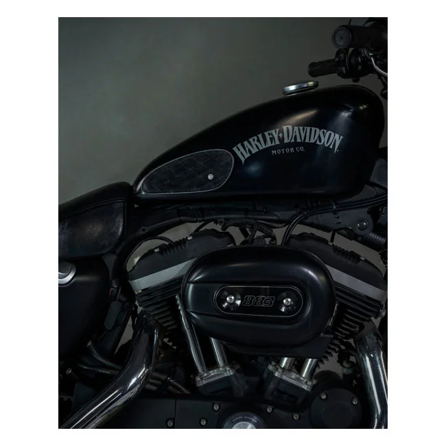 Tripmachine Trip Machine, Mini Diamond tank pads. Black suede