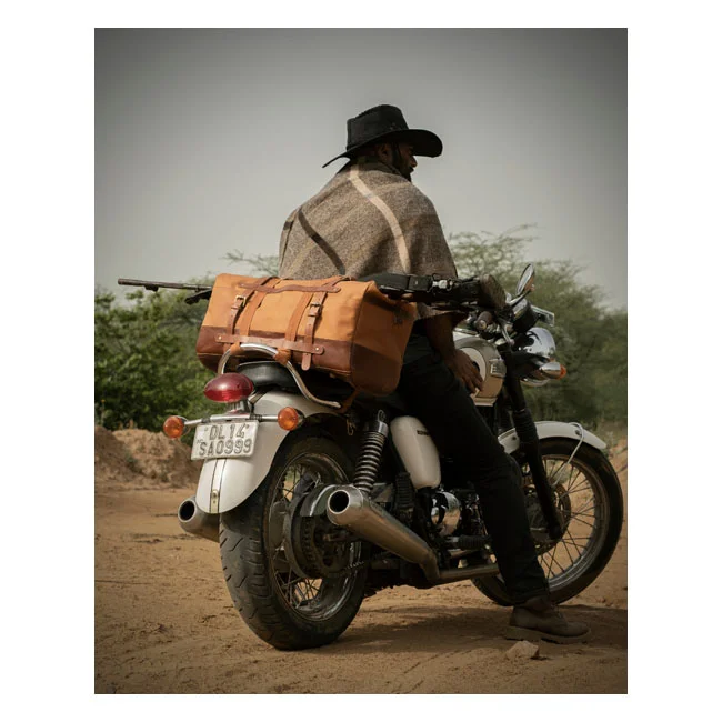 Tripmachine Trip Machine, Outlaw duffle bag. 50 liter. Vintage tan