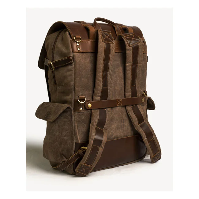 Tripmachine Trip Machine Rambler backpack bag vintage tan