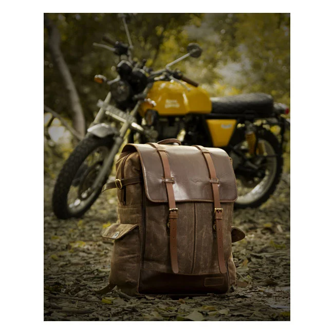 Tripmachine Trip Machine Rambler backpack bag vintage tan