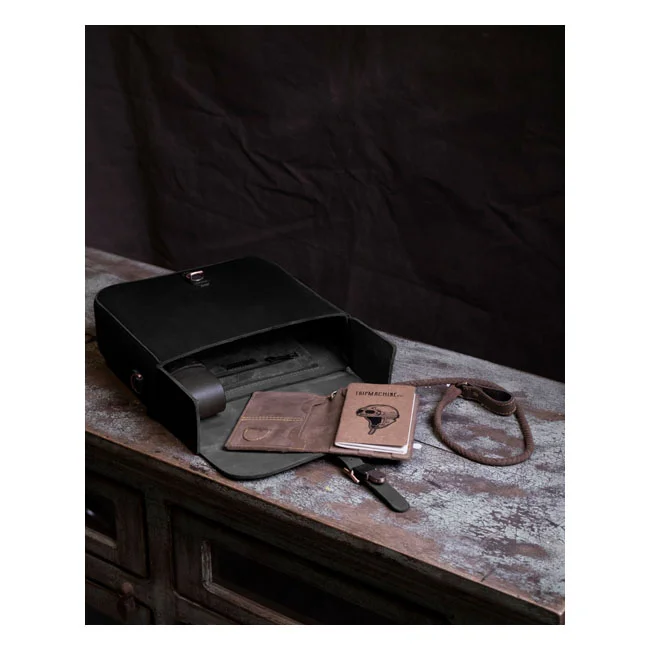 Tripmachine Trip Machine, ''Classic'' saddlebag. Black