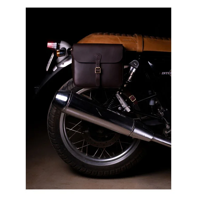 Tripmachine Trip Machine, ''Classic'' saddlebag. Caffeine brown