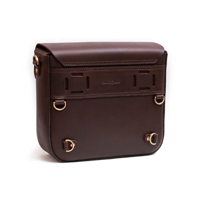 Tripmachine Trip Machine, ''Classic'' saddlebag. Caffeine brown