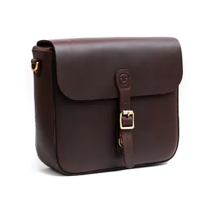 Tripmachine Trip Machine, ''Classic'' saddlebag. Caffeine brown