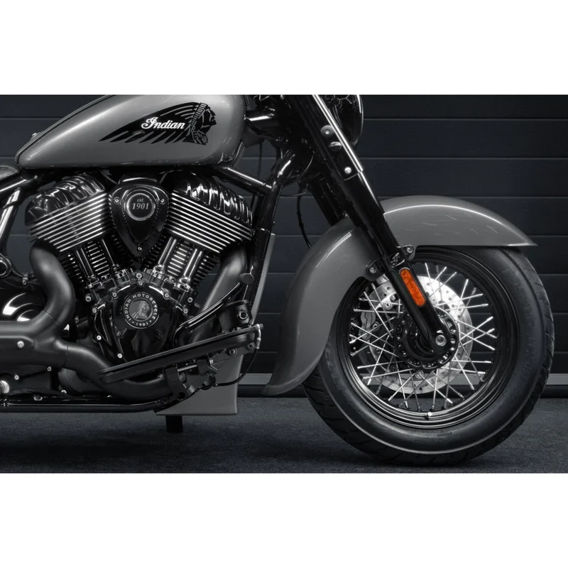 Killer Custom Front Fender Apache. Black