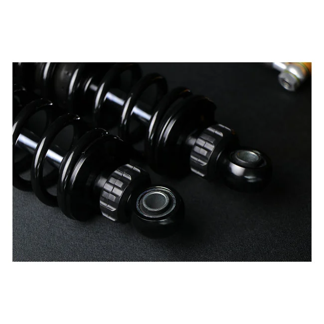 Öhlins STX36 Blackline rear shocks golden reservoir. 12" - 66420-026