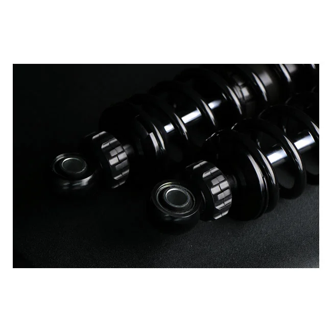 Öhlins STX36 Blackline rear shocks golden reservoir. 12" - 66420-026