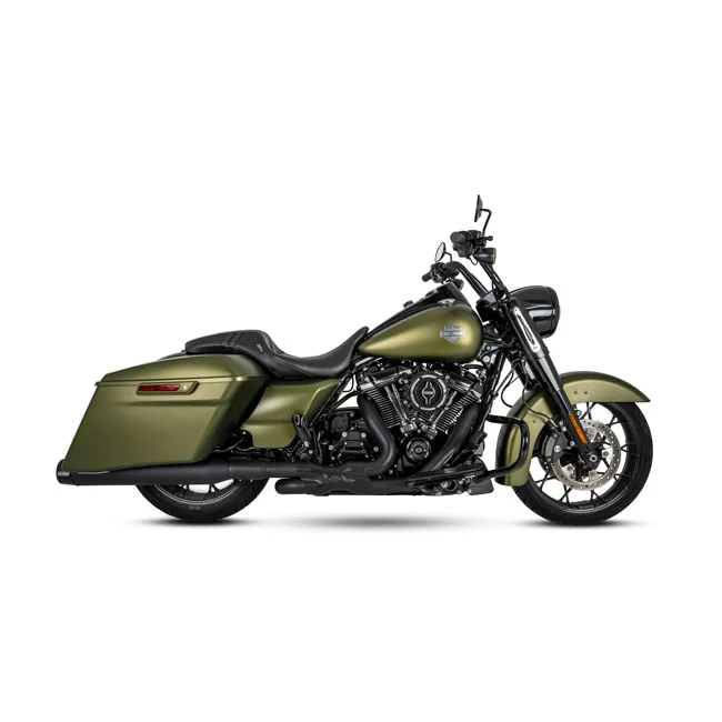 Vance & Hines & Hines, Blackbird 450 slip-on mufflers. Black